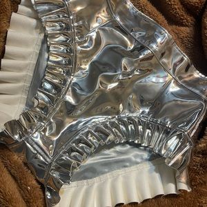 COPY - Brand NEW never worn metallic CHAR shorts!